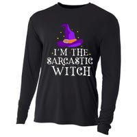 Im The Sarcastic Witch Halloween Costume Witty Witch Top Cooling Performance Long Sleeve Crew