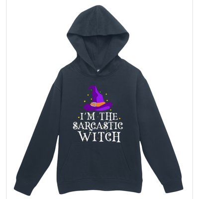 Im The Sarcastic Witch Halloween Costume Witty Witch Top Urban Pullover Hoodie