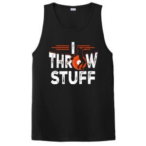 I Throw Stuff Discus Track And Field Athlete Throwers Sport PosiCharge Competitor Tank