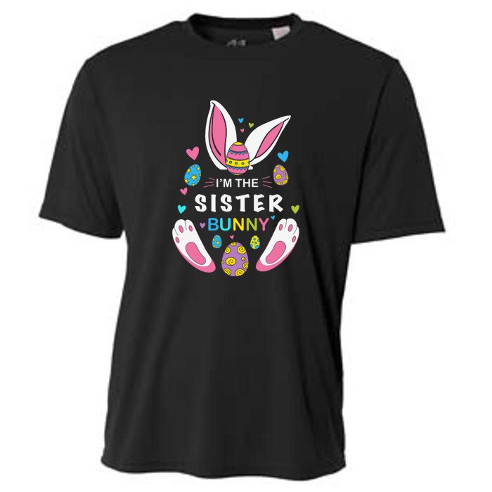 I’m The Sister Bunny Matching Family Easter Day Gift Cooling Performance Crew T-Shirt