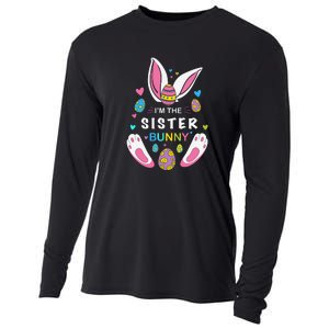 I’m The Sister Bunny Matching Family Easter Day Gift Cooling Performance Long Sleeve Crew