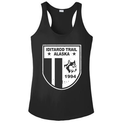 Iditarod T Shirt Iditarod Trail Shirt Alaska Sled Dog Shirt Vintage T Shirt Ladies PosiCharge Competitor Racerback Tank