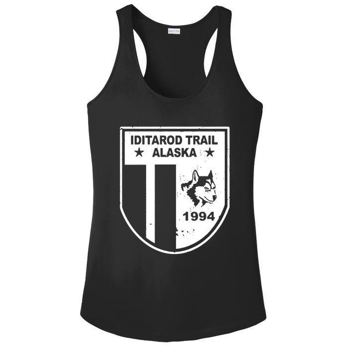 Iditarod T Shirt Iditarod Trail Shirt Alaska Sled Dog Shirt Vintage T Shirt Ladies PosiCharge Competitor Racerback Tank