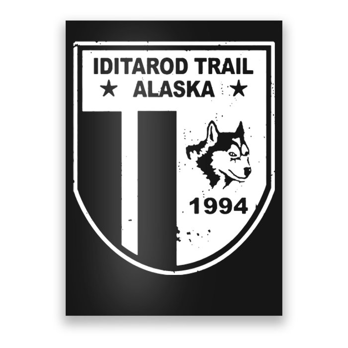 Iditarod T Shirt Iditarod Trail Shirt Alaska Sled Dog Shirt Vintage T Shirt Poster