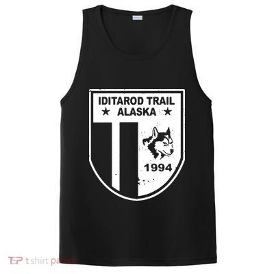 Iditarod T Shirt Iditarod Trail Shirt Alaska Sled Dog Shirt Vintage T Shirt PosiCharge Competitor Tank
