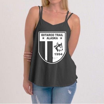 Iditarod T Shirt Iditarod Trail Shirt Alaska Sled Dog Shirt Vintage T Shirt Women's Strappy Tank