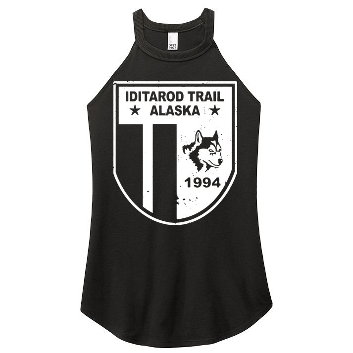 Iditarod T Shirt Iditarod Trail Shirt Alaska Sled Dog Shirt Vintage T Shirt Women's Perfect Tri Rocker Tank