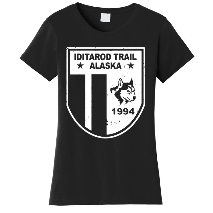 Iditarod T Shirt Iditarod Trail Shirt Alaska Sled Dog Shirt Vintage T Shirt Women's T-Shirt