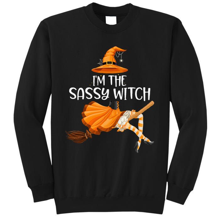 IM The Sassy Witch Girl Halloween Matching Sweatshirt