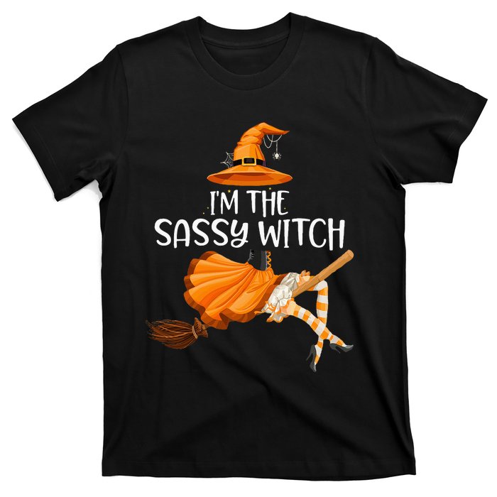 IM The Sassy Witch Girl Halloween Matching T-Shirt