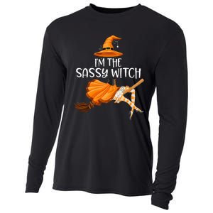 IM The Sassy Witch Girl Halloween Matching Cooling Performance Long Sleeve Crew