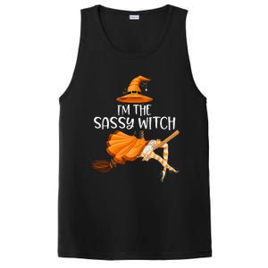 IM The Sassy Witch Girl Halloween Matching PosiCharge Competitor Tank