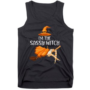 IM The Sassy Witch Girl Halloween Matching Tank Top