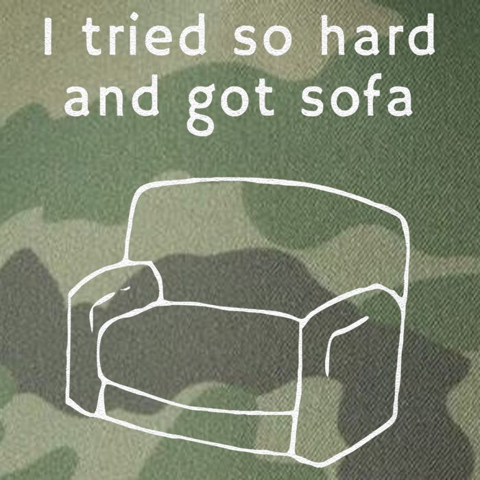 I Tried So Hard And Got Sofa Funny Legacy Tie Dye Trucker Hat