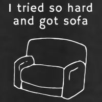 I Tried So Hard And Got Sofa Funny 15oz Campfire Ceramic Mug