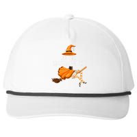 IM The Sassy Witch Girl Funny Halloween Matching Costume Snapback Five-Panel Rope Hat