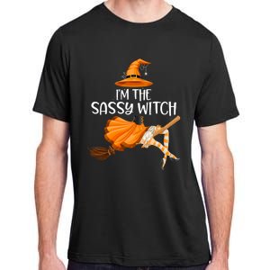 IM The Sassy Witch Girl Funny Halloween Matching Costume Adult ChromaSoft Performance T-Shirt