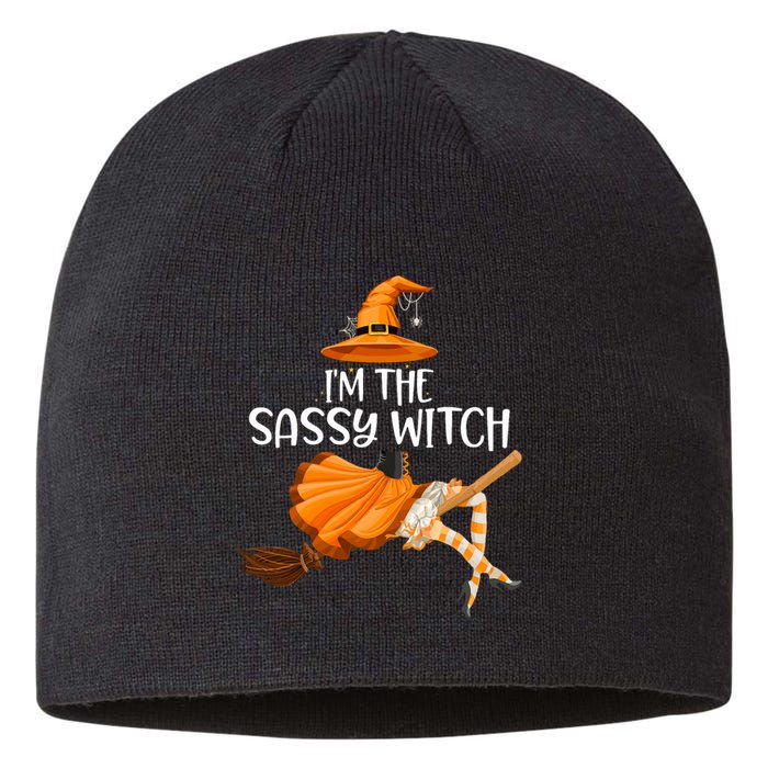 IM The Sassy Witch Girl Funny Halloween Matching Costume Sustainable Beanie