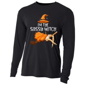 IM The Sassy Witch Girl Funny Halloween Matching Costume Cooling Performance Long Sleeve Crew