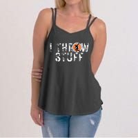 I Throw Stuff Discus Track And Field Athlete Throwers Gifts Women's Strappy Tank