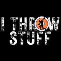 I Throw Stuff Discus Track And Field Athlete Throwers Gifts Zip Tote Bag