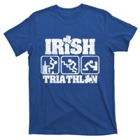 Irish Triathlon Shamrock St Patrick's Day Ing Gift T-Shirt