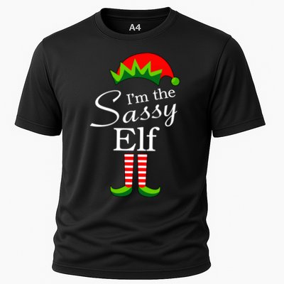 The Sassy Elf Funny Christmas Family Matching Performance Shirt