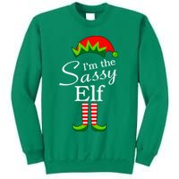 The Sassy Elf Funny Christmas Family Matching Sweatshirt