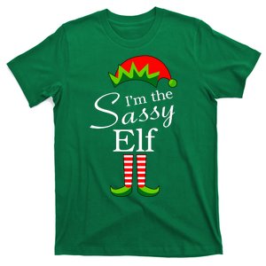 The Sassy Elf Funny Christmas Family Matching T-Shirt