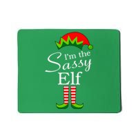 The Sassy Elf Funny Christmas Family Matching Mousepad