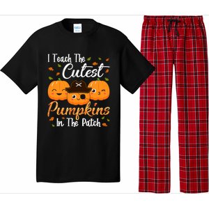 I Teach The Cutest Pumpkins In The Patch Cute Halloween Meaningful Gift Pajama Set