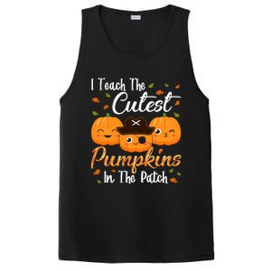 I Teach The Cutest Pumpkins In The Patch Cute Halloween Meaningful Gift PosiCharge Competitor Tank