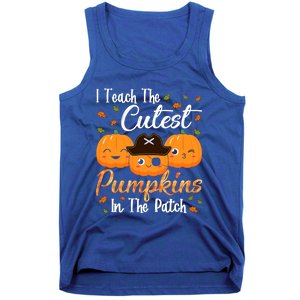 I Teach The Cutest Pumpkins In The Patch Cute Halloween Meaningful Gift Tank Top