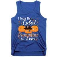 I Teach The Cutest Pumpkins In The Patch Cute Halloween Meaningful Gift Tank Top