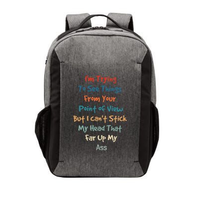 IM Trying To See Things From Your Point Of View But I CanT Vector Backpack