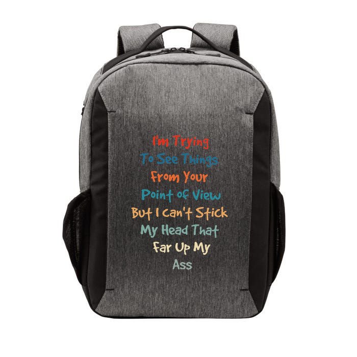 IM Trying To See Things From Your Point Of View But I CanT Vector Backpack