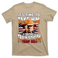 ItS Time To Take.Him To.The Train Station Trump T-Shirt