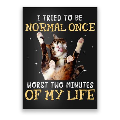 I Tried To Be Normal Once Worst Two Minutes Of My Life Poster