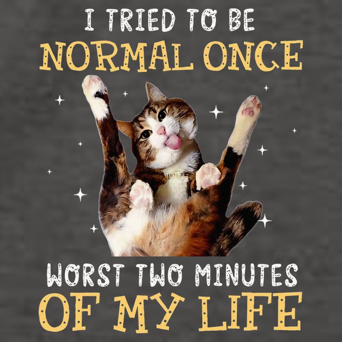 I Tried To Be Normal Once Worst Two Minutes Of My Life Vector Backpack