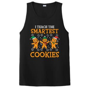 I Teach The Smartest Cookies Teacher Christmas PosiCharge Competitor Tank