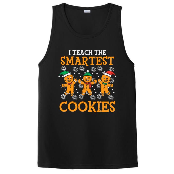 I Teach The Smartest Cookies Teacher Christmas PosiCharge Competitor Tank