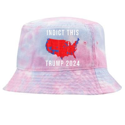 Indict This Trump 2024 Tie-Dyed Bucket Hat