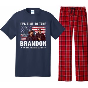 Its Time To Take Brandon To The Train Station Pajama Set