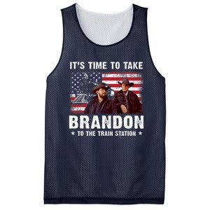 Its Time To Take Brandon To The Train Station Mesh Reversible Basketball Jersey Tank