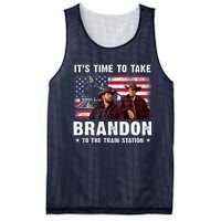 Its Time To Take Brandon To The Train Station Mesh Reversible Basketball Jersey Tank