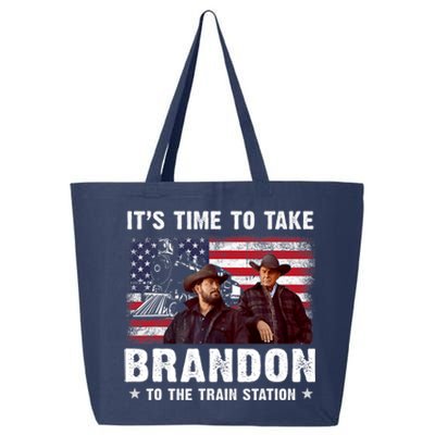 Its Time To Take Brandon To The Train Station 25L Jumbo Tote