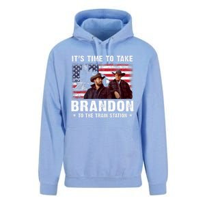 Its Time To Take Brandon To The Train Station Unisex Surf Hoodie