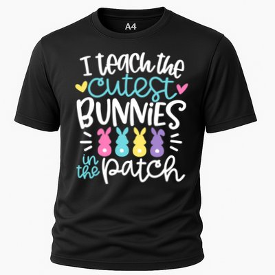 I Teach The Cutest Bunnies In The Patch Easter Teacher Performance Shirt