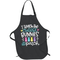 I Teach The Cutest Bunnies In The Patch Easter Teacher Apron
