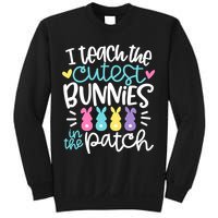 I Teach The Cutest Bunnies In The Patch Easter Teacher Sweatshirt